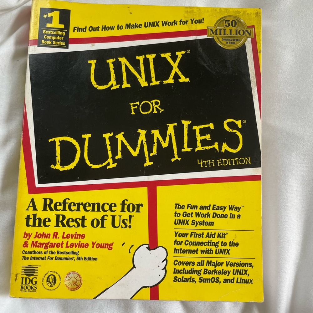 Unix For Dummies Book